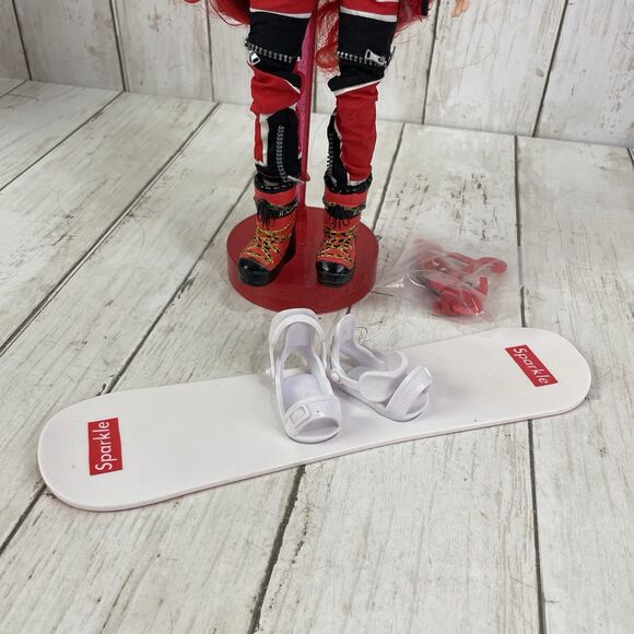 Rainbow High Fashion Doll Winter Break Ruby Anderson With Snowboard - Picture 4 of 6